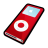 iPod Nano Red Icon 48x48 png